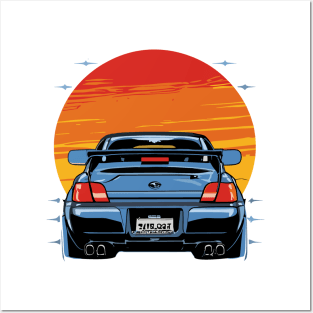 JDM Subaru Impreza WRX STi Bugeye 2000 car Posters and Art